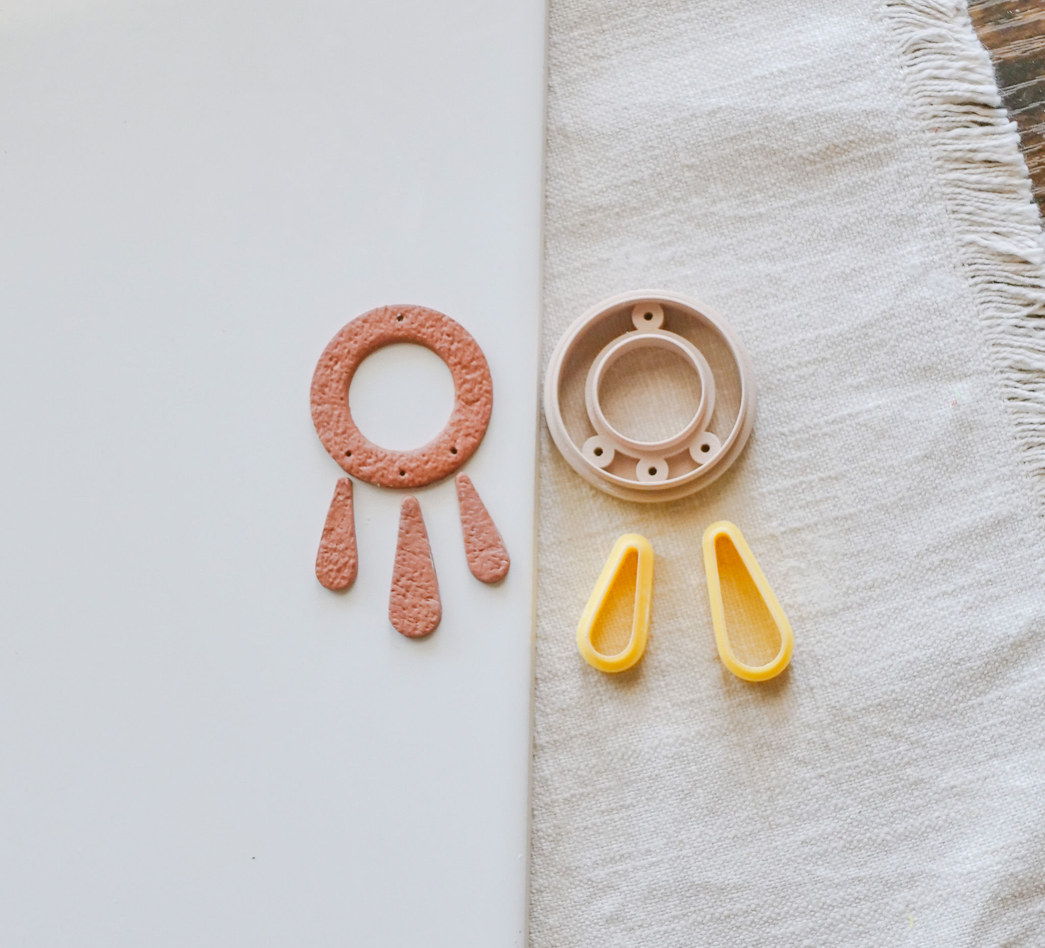  Round Donut Polymer Clay Cutter Set