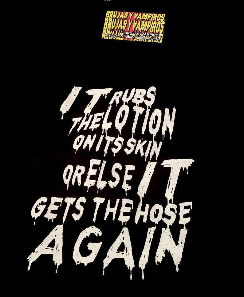 It rubs the lotion on Its skin or else 