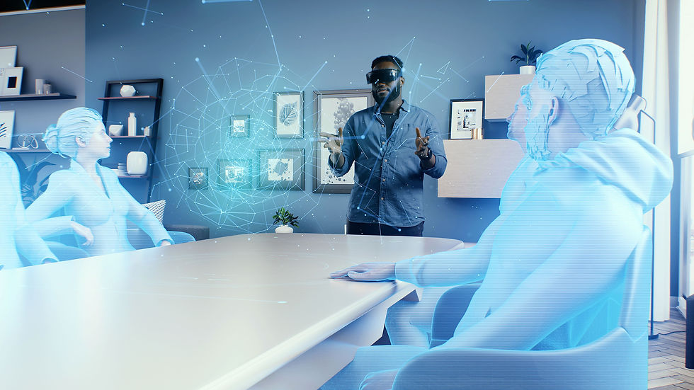 hologram meeting room