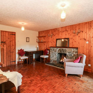 Snug, with open fire