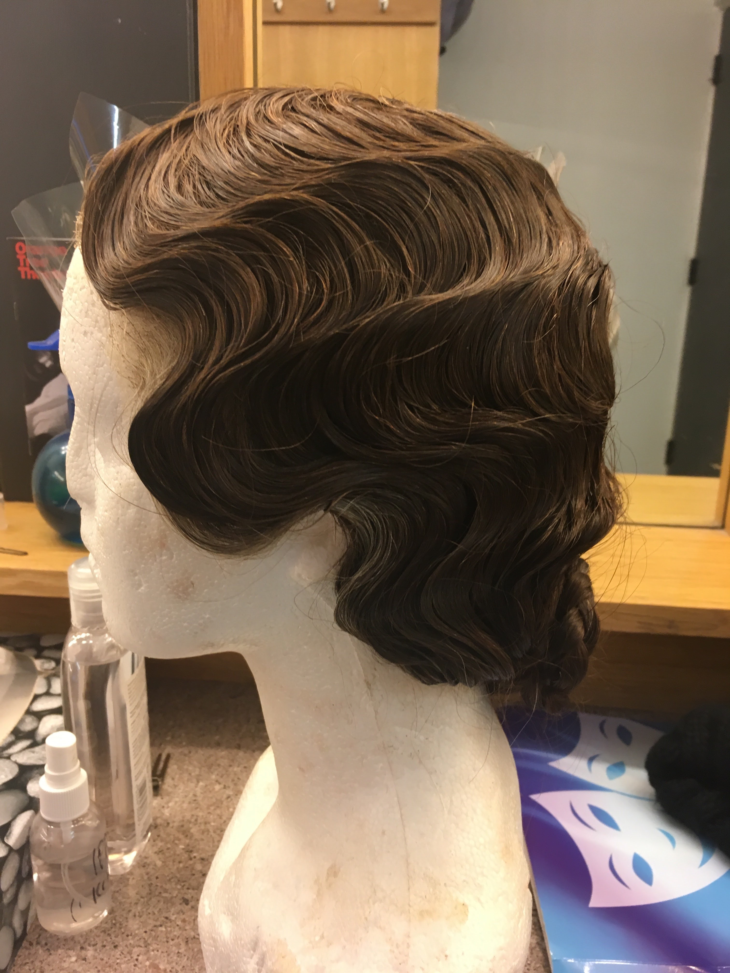 1920's finger waves