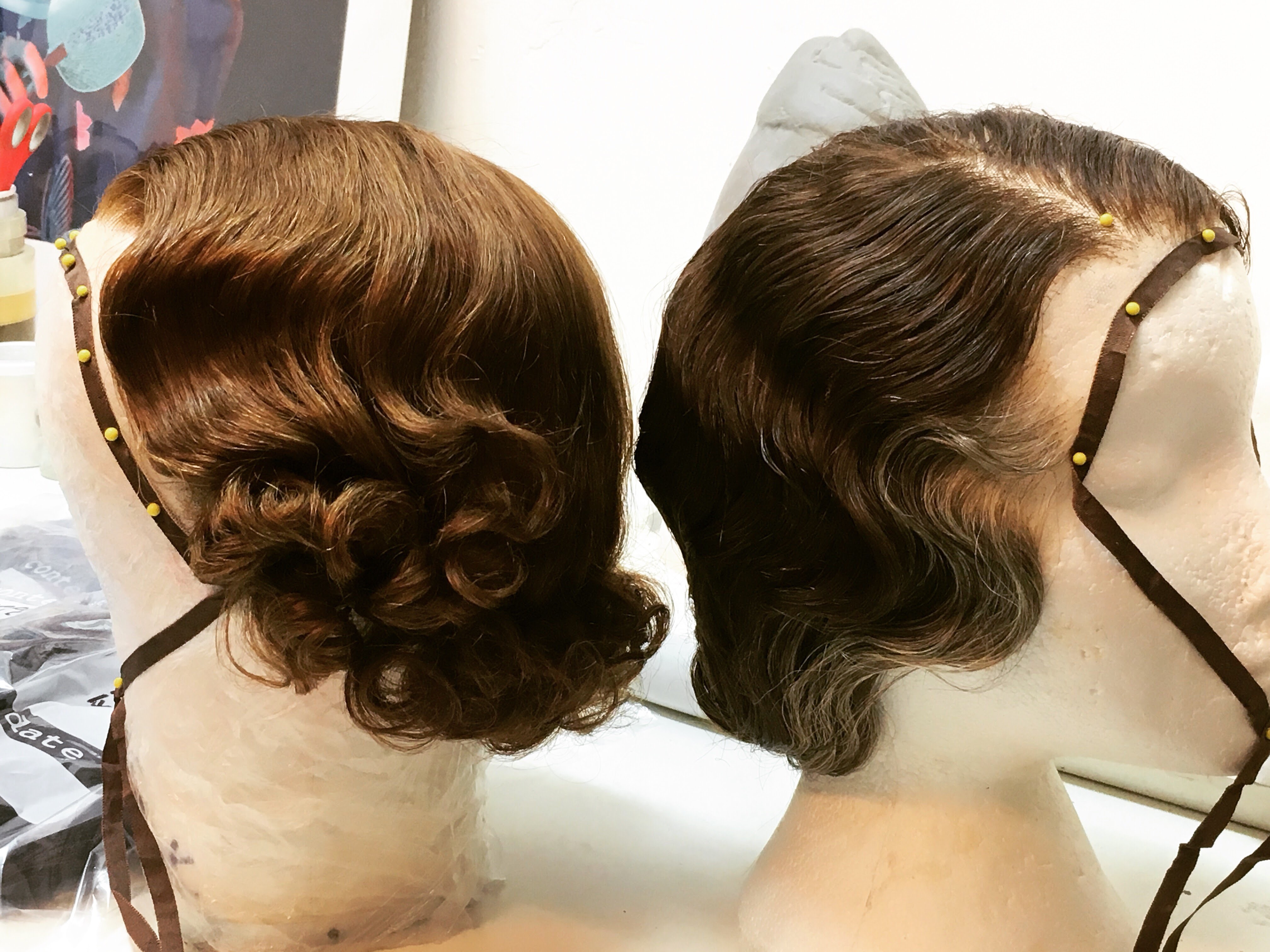 1930's wig styling