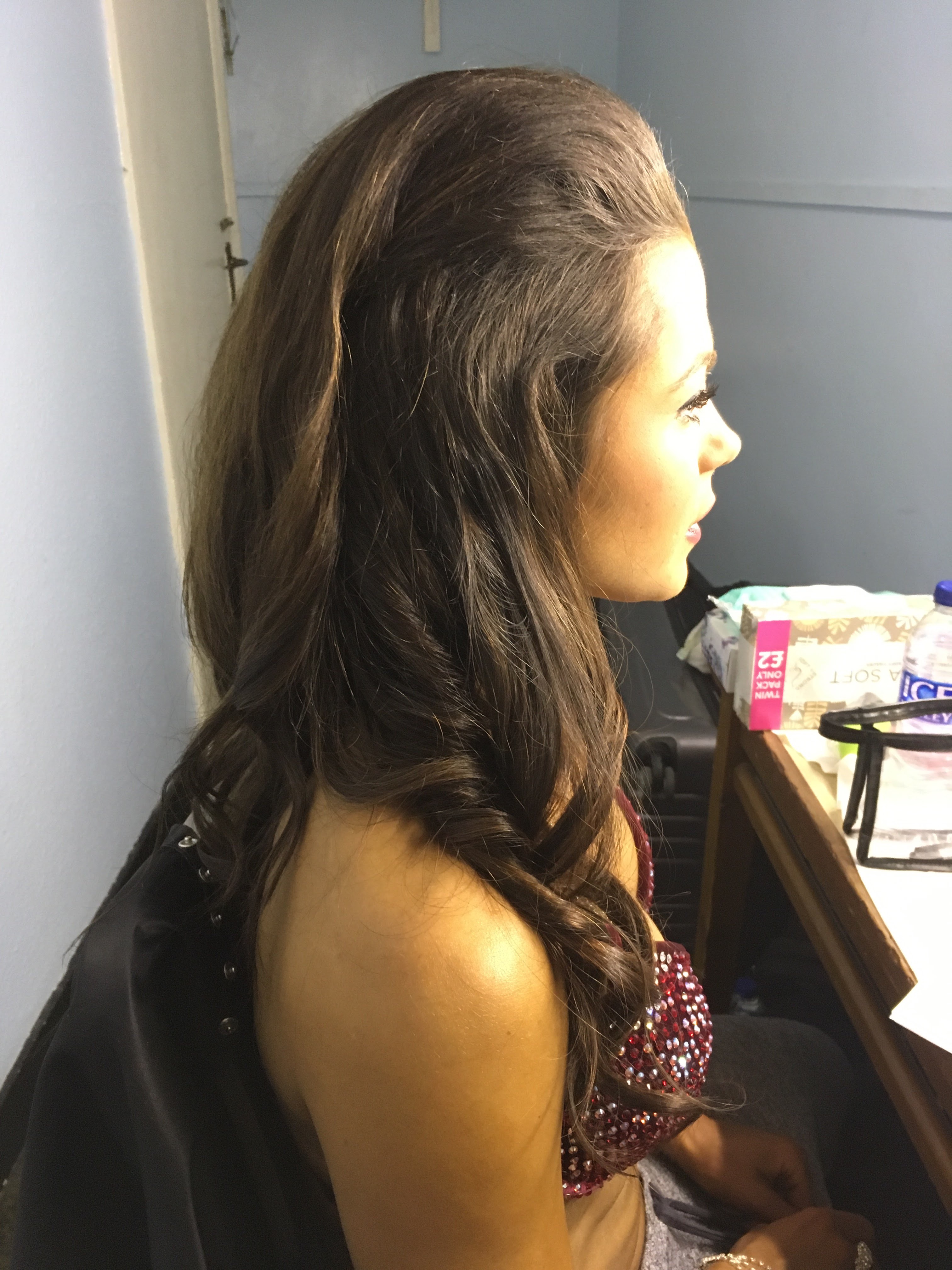 Big beauty pagent hair
