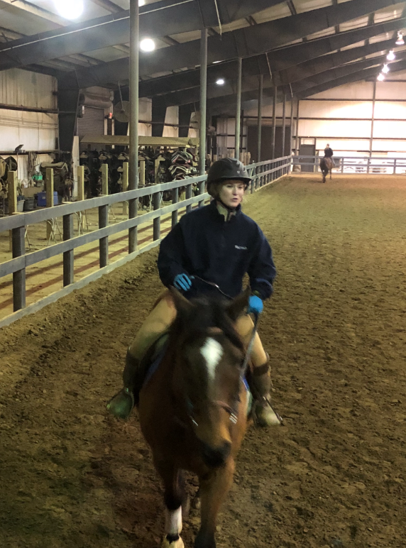 Jericho. he was a really good boy. I didn't know how to ride one lick. not at all