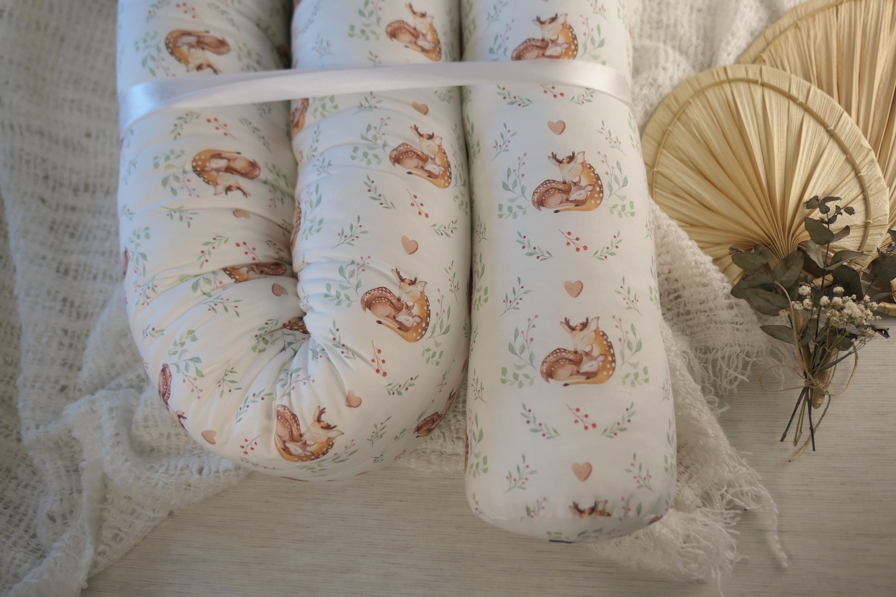 Bettrolle "Hirschkuh & Hirschkalb“ 2,5 Meter