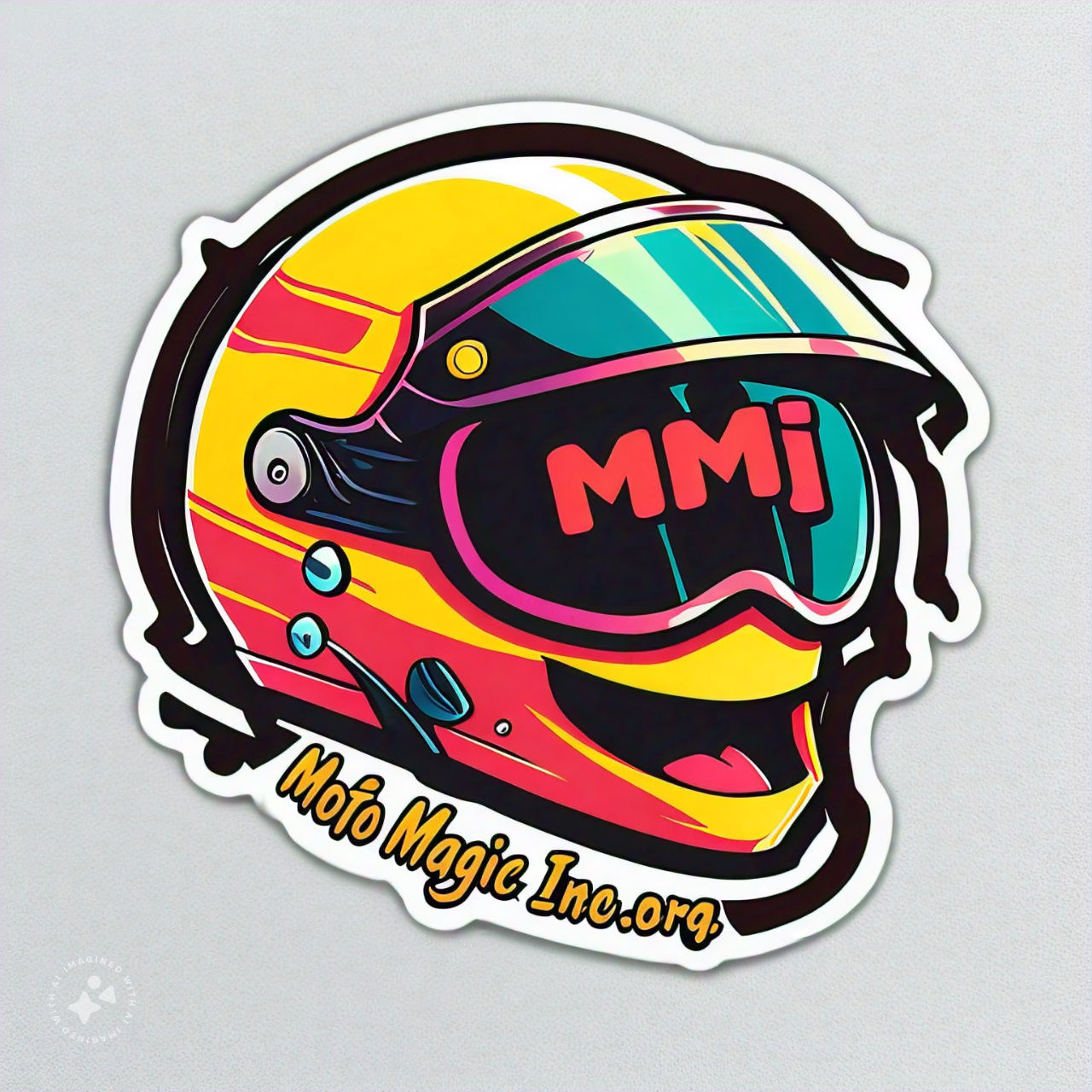 Sticker smiley MMI