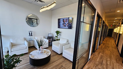 Waiting area at Revelashons in Chandler, AZ