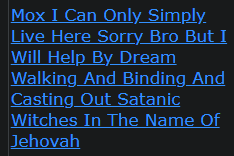 Mox I Can Only Simply Live Here Sorry Bro But I Will Help By Dream Walking And Binding And Casting