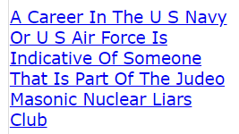 The Judeo Masonic Nuclear Liars Club