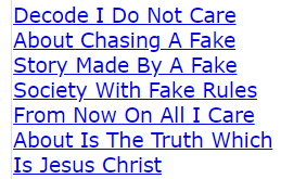 Decode I Do Not Care About Chasing A Fake Story Made By A Fake Society With Fake Rules