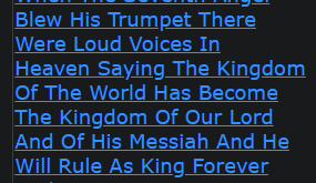 When The Seventh Angel Blew His Trumpet There Were Loud Voices In Heaven Saying The Kingdom