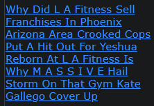 Why Did L A Fitness Sell Franchises In Phoenix Arizona Area Crooked Cops Put A Hit Out For Yeshua Reborn At L A Fitness Is Why M A S S I V E Hail Storm On That Gym Kate Gallego Cover Up