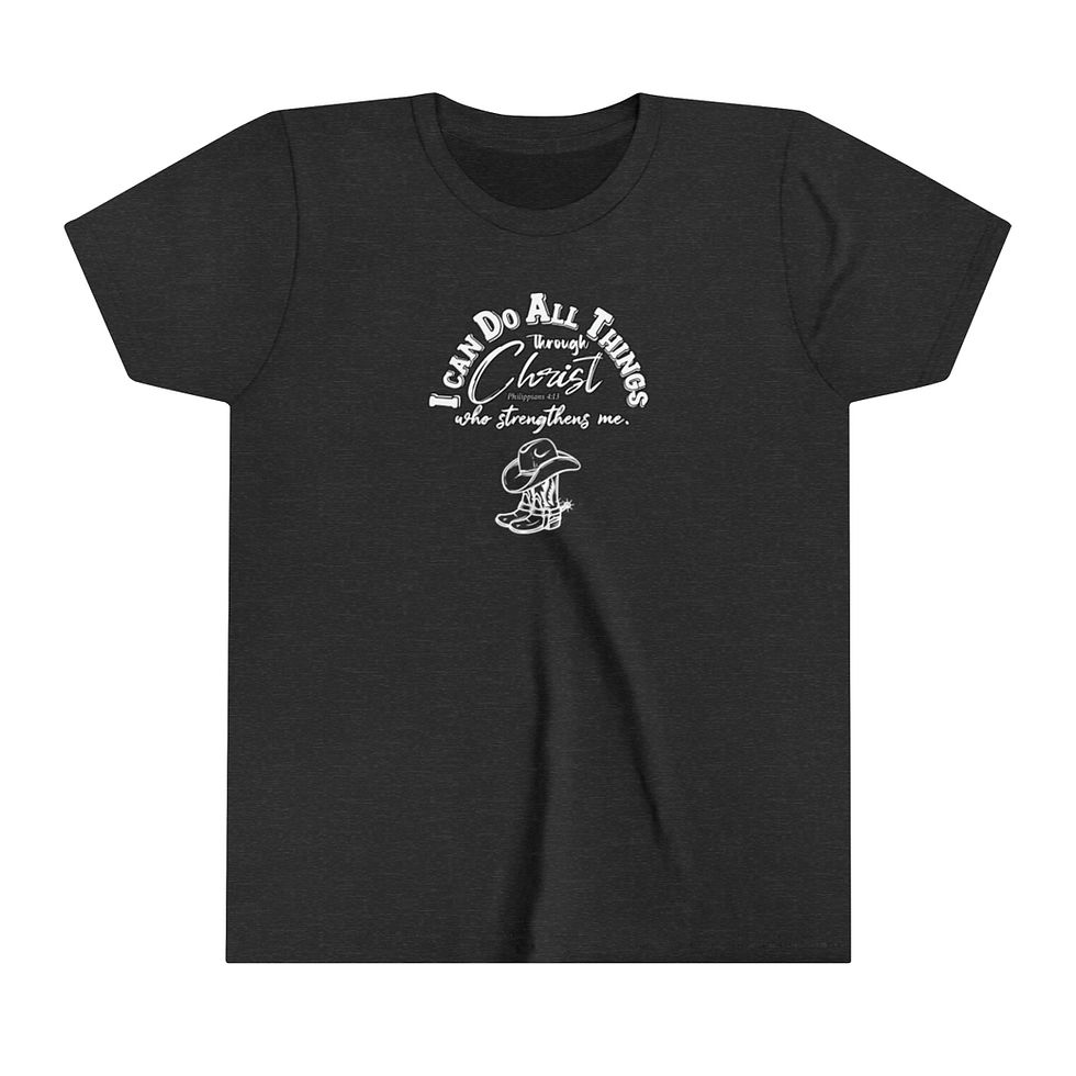 Thumbnail: I can do all Things Youth Short Sleeve Tee