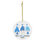 Thumbnail: Groovy Christmas Ceramic Ornament, 4 Shapes