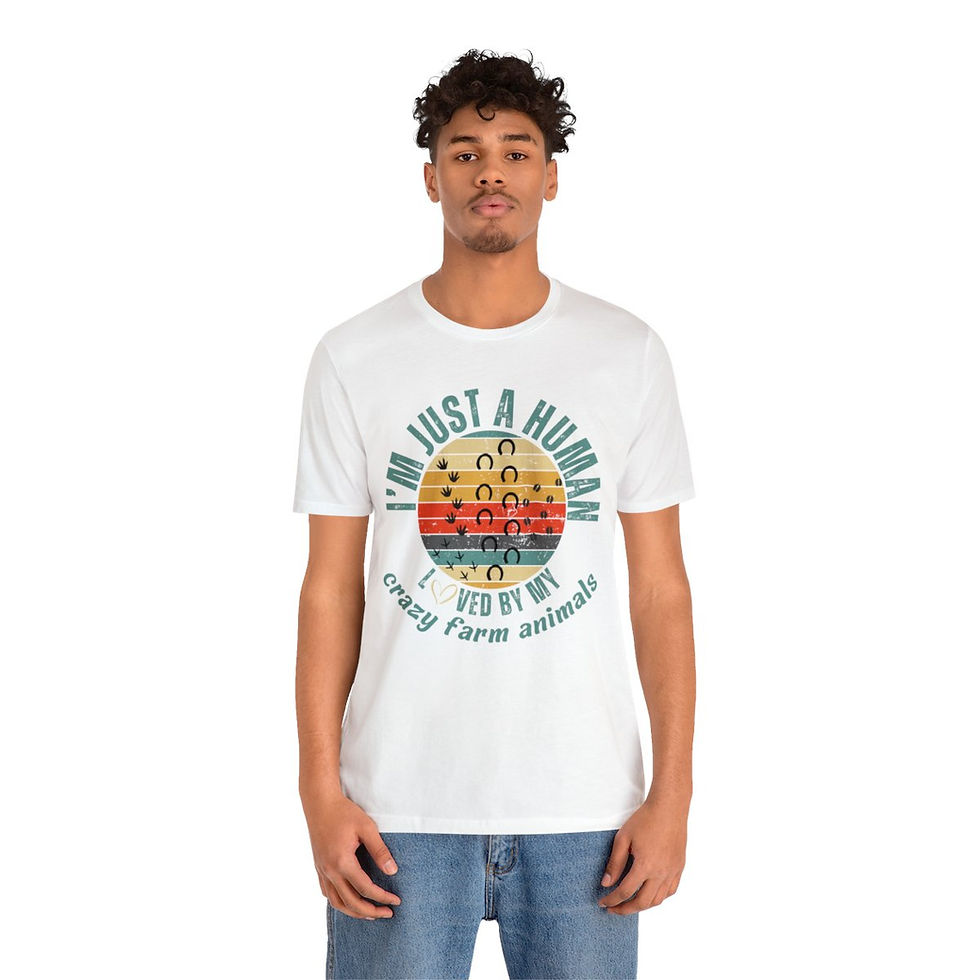 Thumbnail: Farm Animals Unisex Jersey Short Sleeve Tee