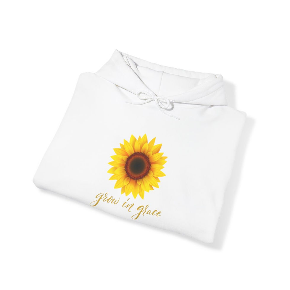 Thumbnail: Grow in Grace Unisex Heavy Blend™ Hooded Sweatshirt