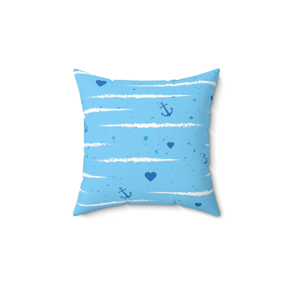 Thumbnail: The Anchor Holds Spun Polyester Square Pillow