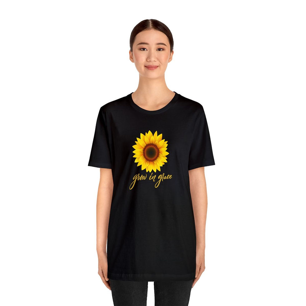Thumbnail: Grow in Grace Unisex Jersey Short Sleeve Tee