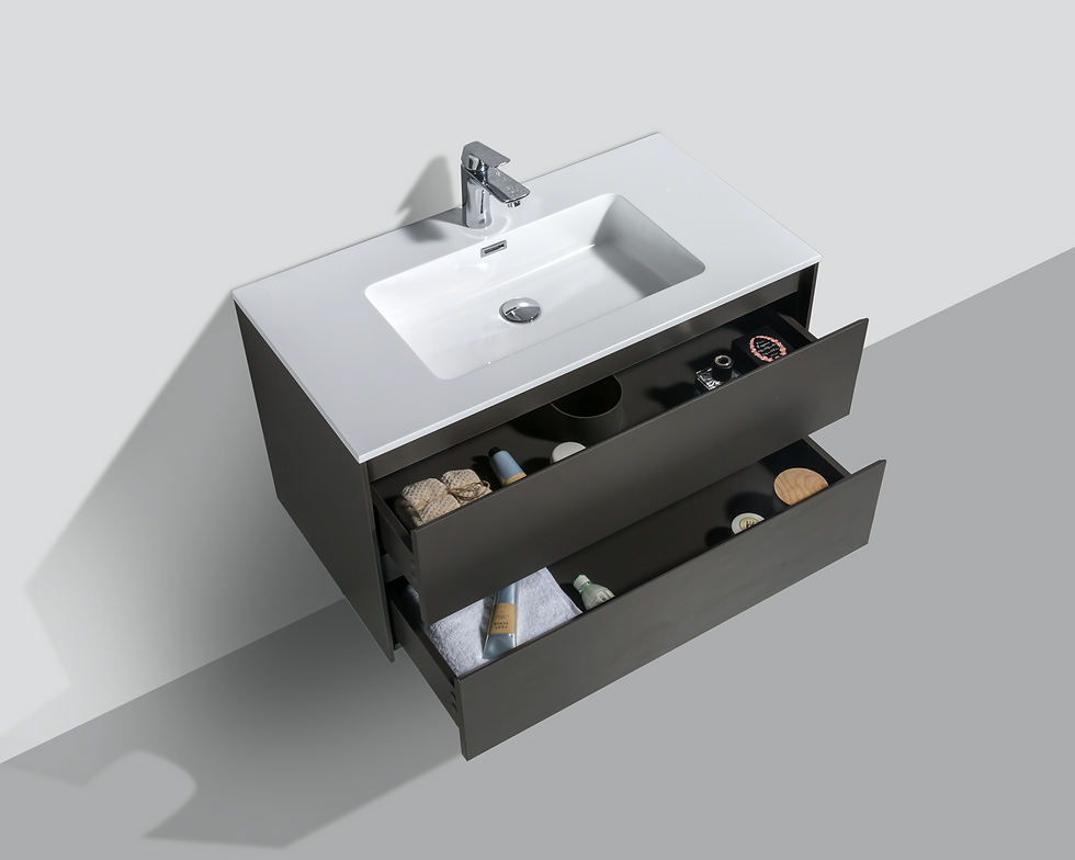 Thumbnail: SLICE 900-36 (Matte Grey) - Vanity