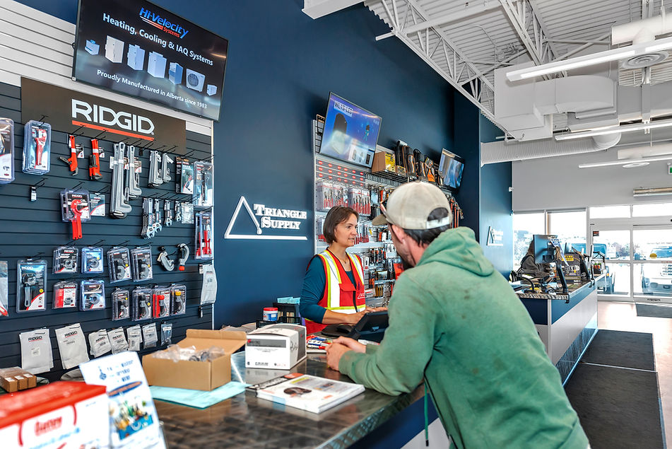 Triangle Supply Red Deer's Plumbing, Heating & Electrical Wholesaler