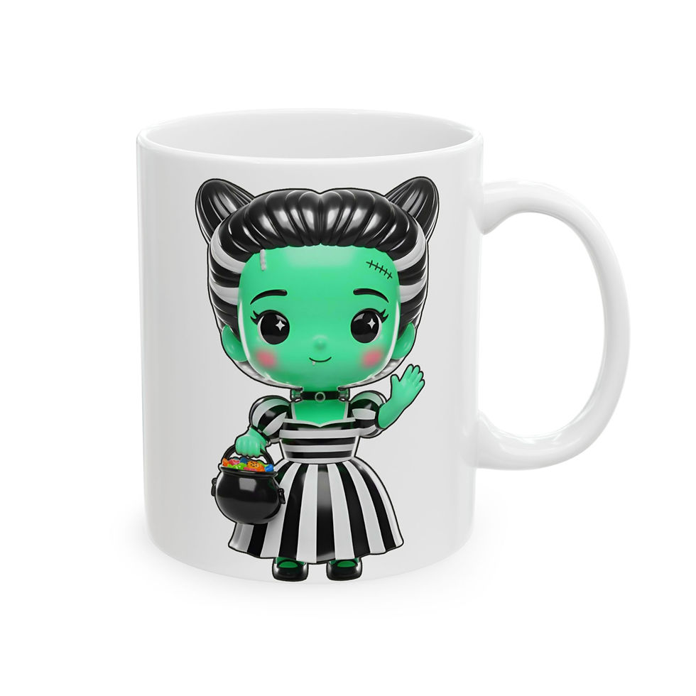 3D-HALLOWEEN-MONSTER BRIDE