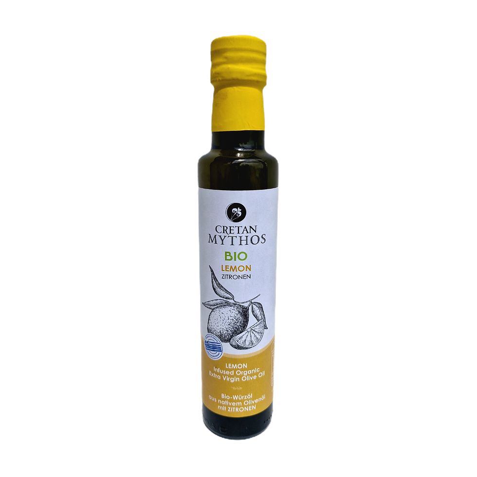 Cretan Mytos - БИО Маслиново Масло с Лимон 250ml.