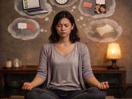 冥想初學:為什麼越想靜下來,念頭反而越多?