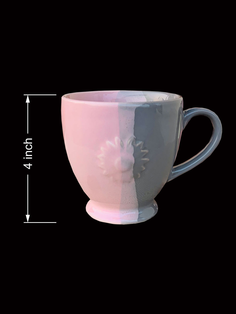 Thumbnail: Embossed Coffee Mugs - Set Of 2