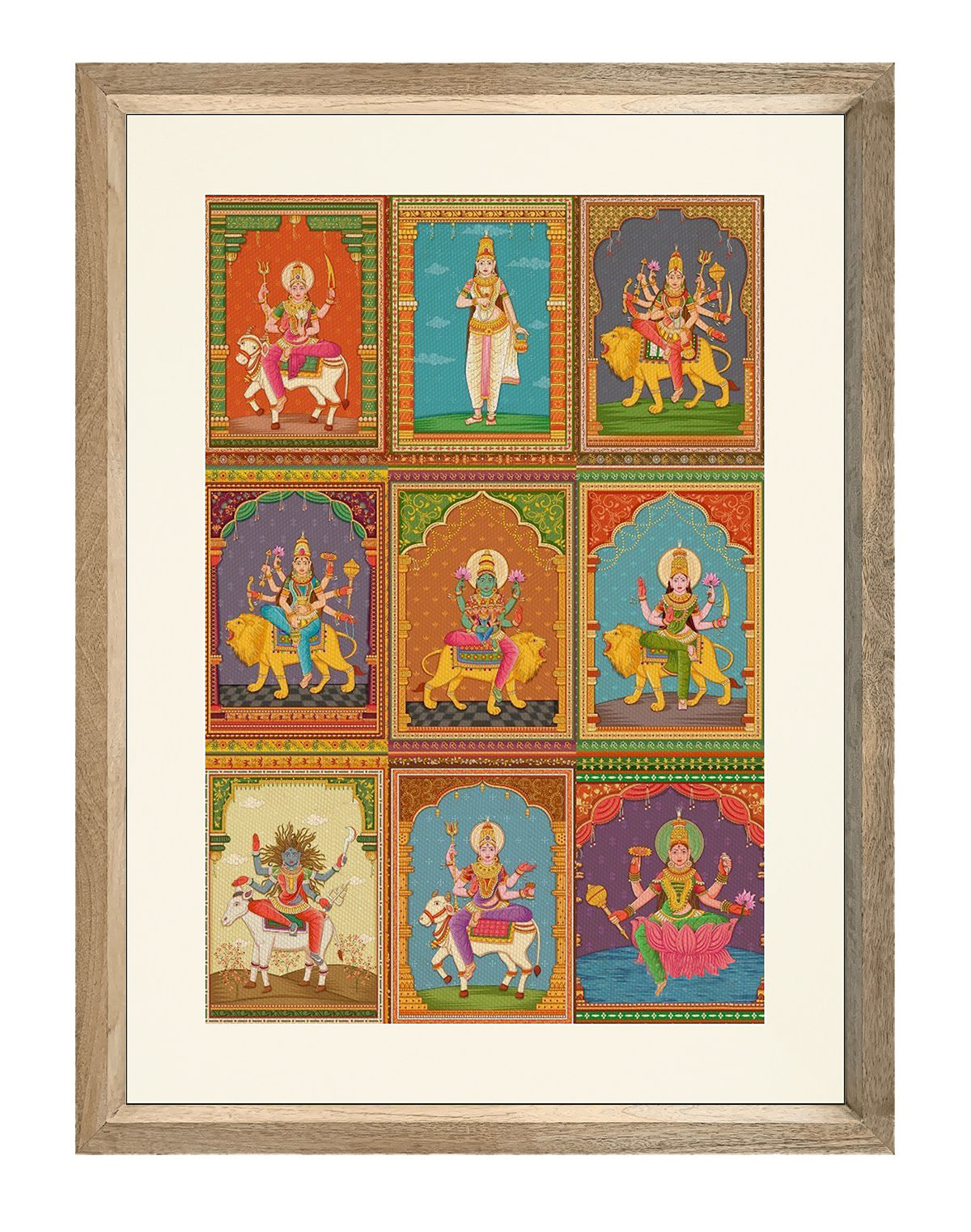 Navdurga Wall Art B48