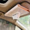 Thumbnail: Leather Embroidered Sun Visor Tissue Dispenser