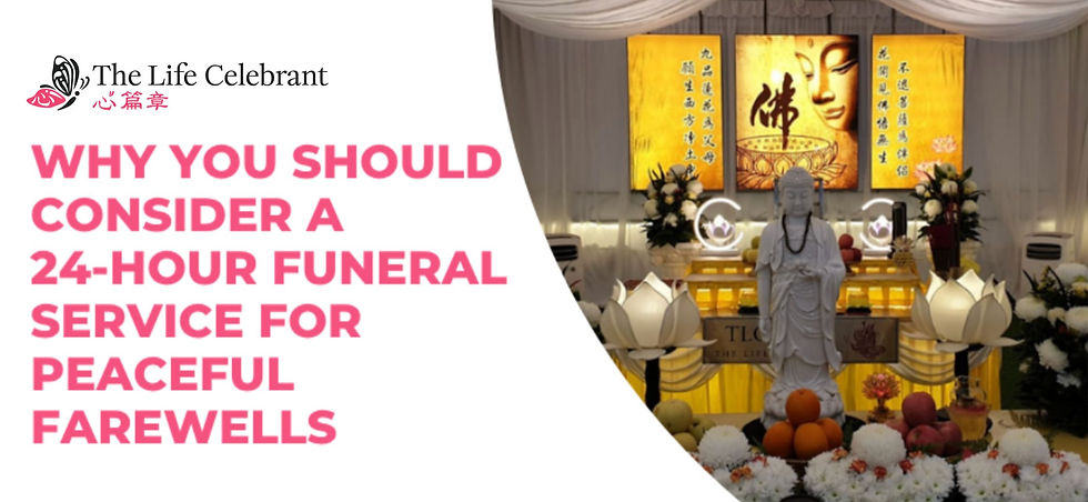 24-hour funeral service Singapore — TLC The Life Celebrant