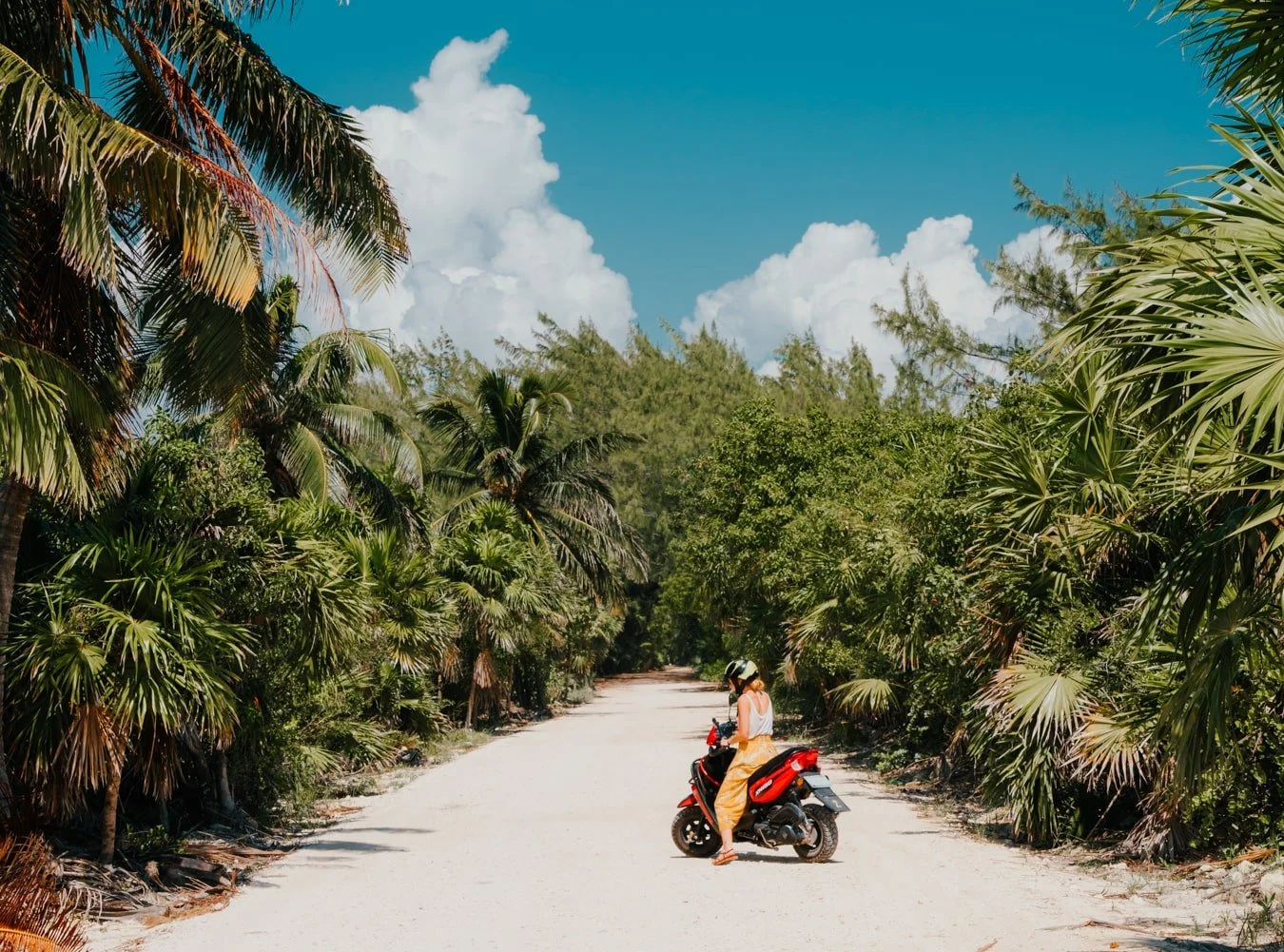 Scooter rental at Waiwo Dive Resort. Explore Waigeo Island on bike.
