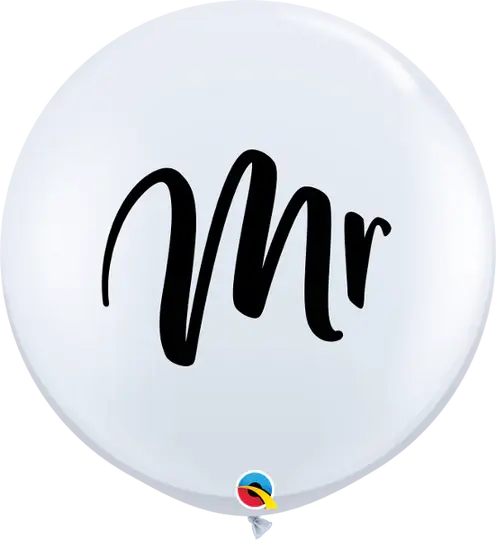 Thumbnail: Jumbo Round Latex Helium Single - Print