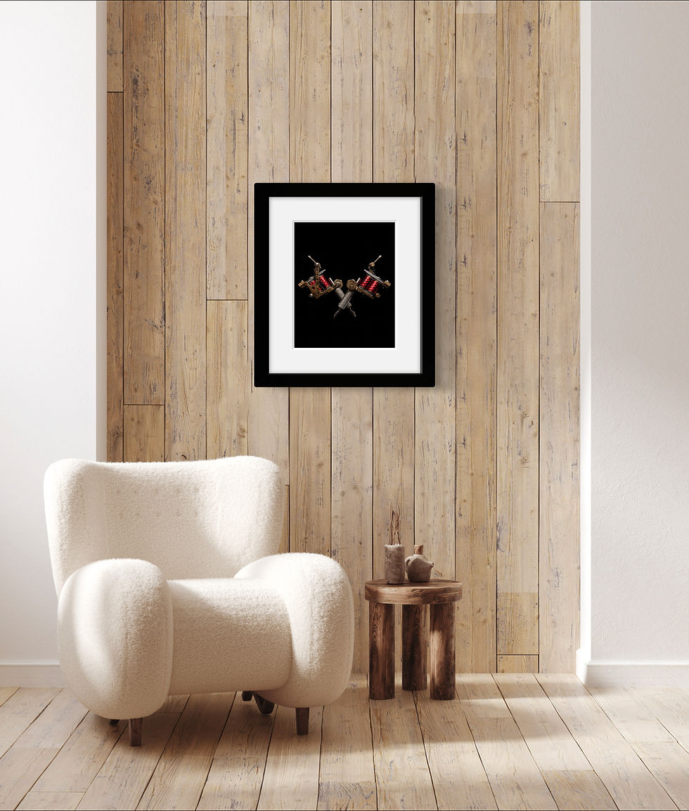 Thumbnail: Coil Tattoo Machines, Fine Art Photograph