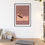 Miniaturbild: Poster Catch the wave mit Rahmen / Poster Catch the wave with frame 