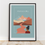 Miniaturbild: Poster Adventure is calling mit Rahmen /  Adventure ist calling with frame 