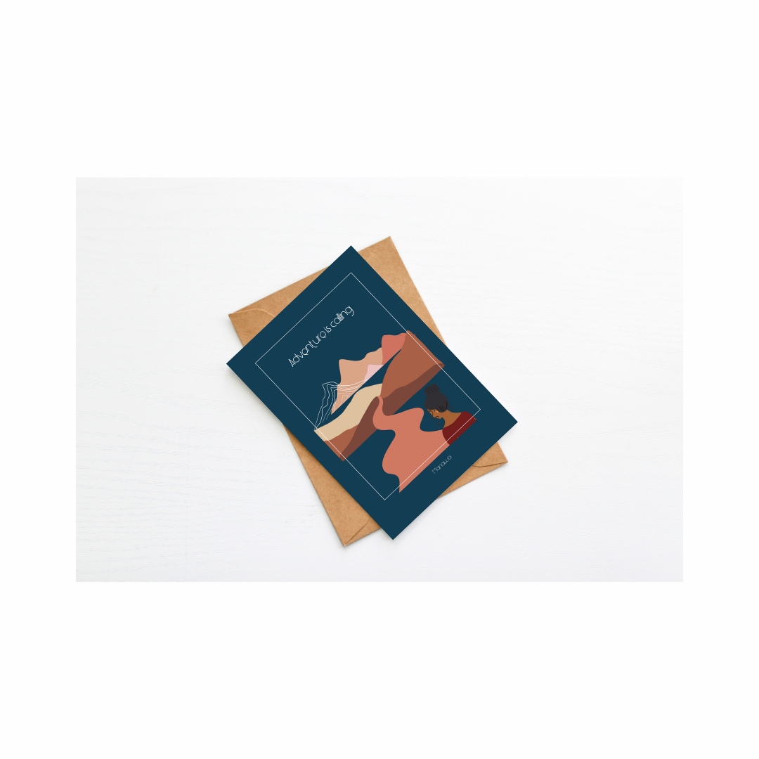 Postkarte Adventure is calling / Postcard Adventure is calling 