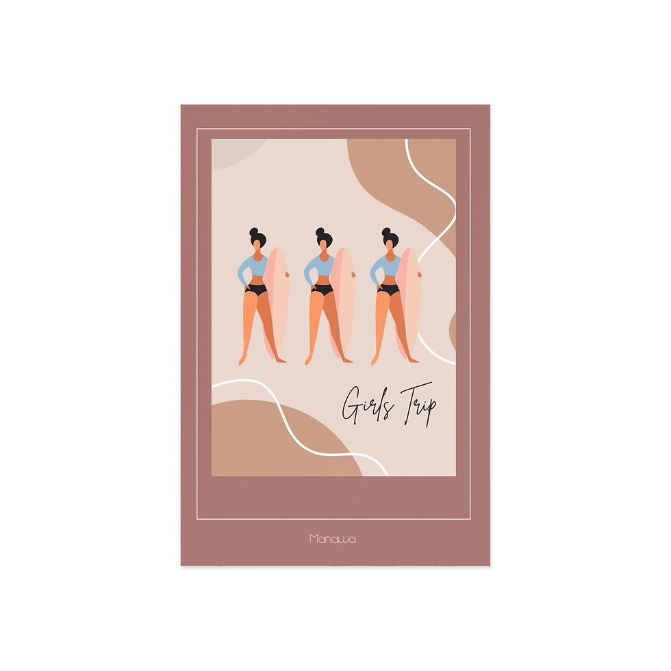 Postkarte Girls trip / Postcard Girls trip