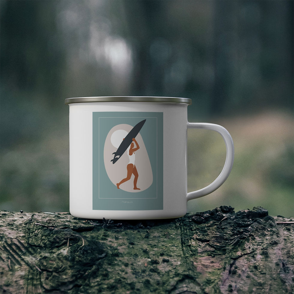 Miniaturbild: Emaille Camping Becher / Enamel Camping Mug