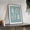Miniaturbild: Poster Fruits mit Rahmen /  Poster Fruits with frame 