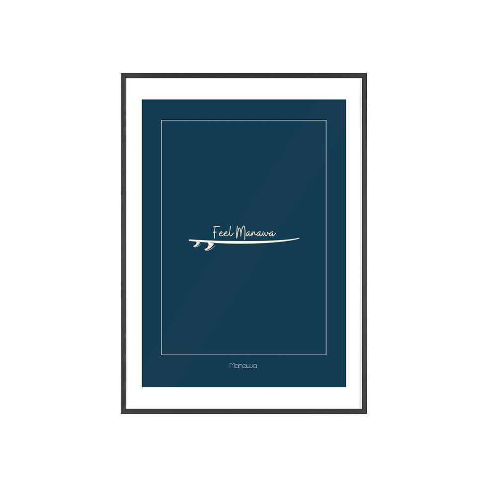Miniaturbild: Poster feel Manawa mit Rahmen / Poster feel Manawa with frame 
