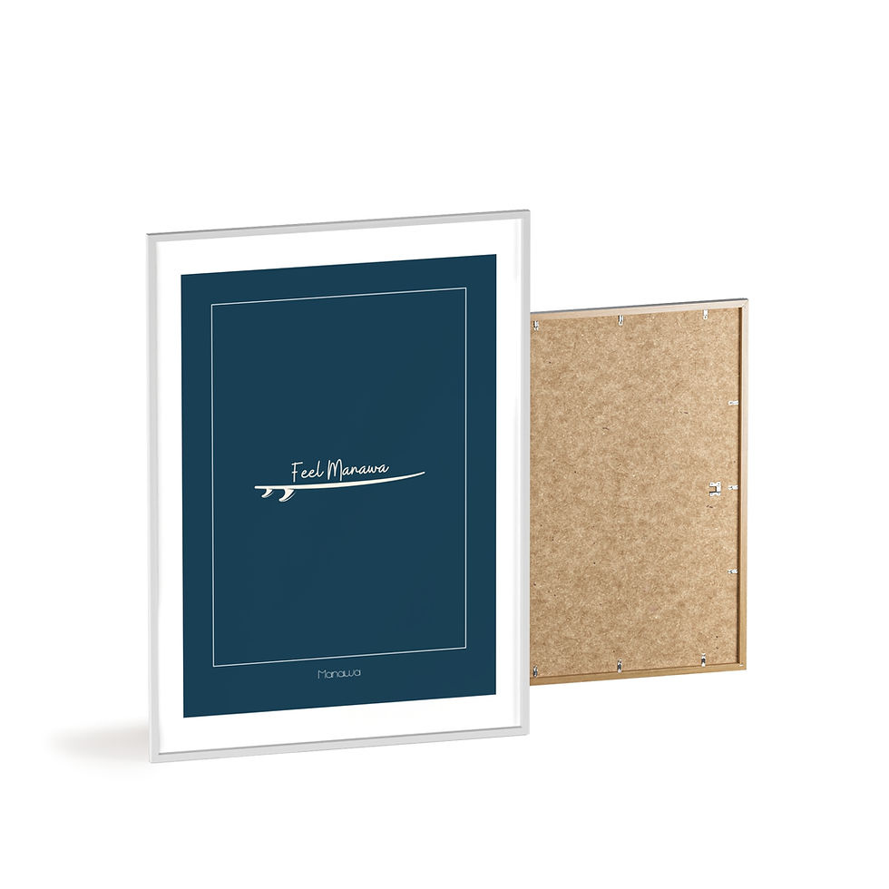 Miniaturbild: Poster feel Manawa mit Rahmen / Poster feel Manawa with frame 