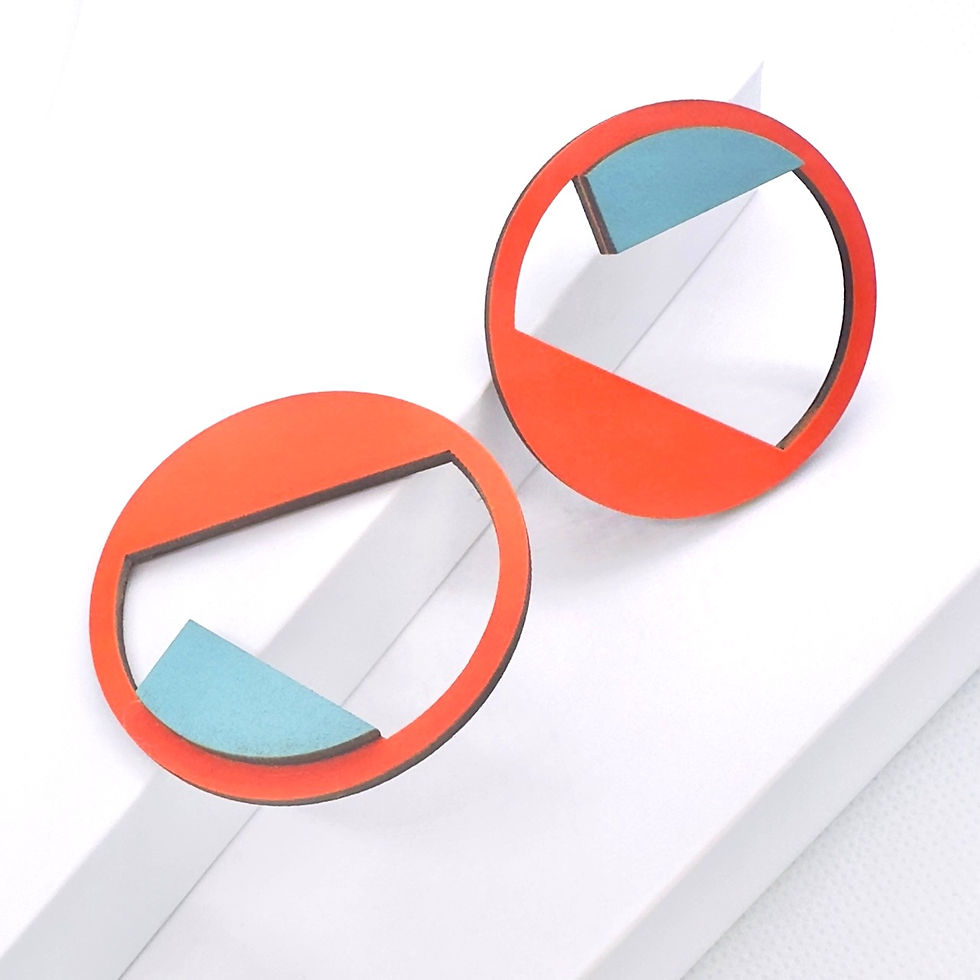 Thumbnail: Orange blossom earrigns