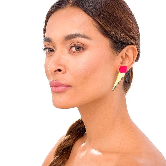 Thumbnail: Pink bikini earrings