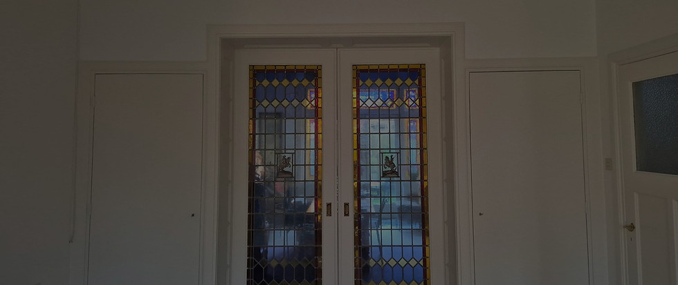 Beautiful ensuite that has just been varnished