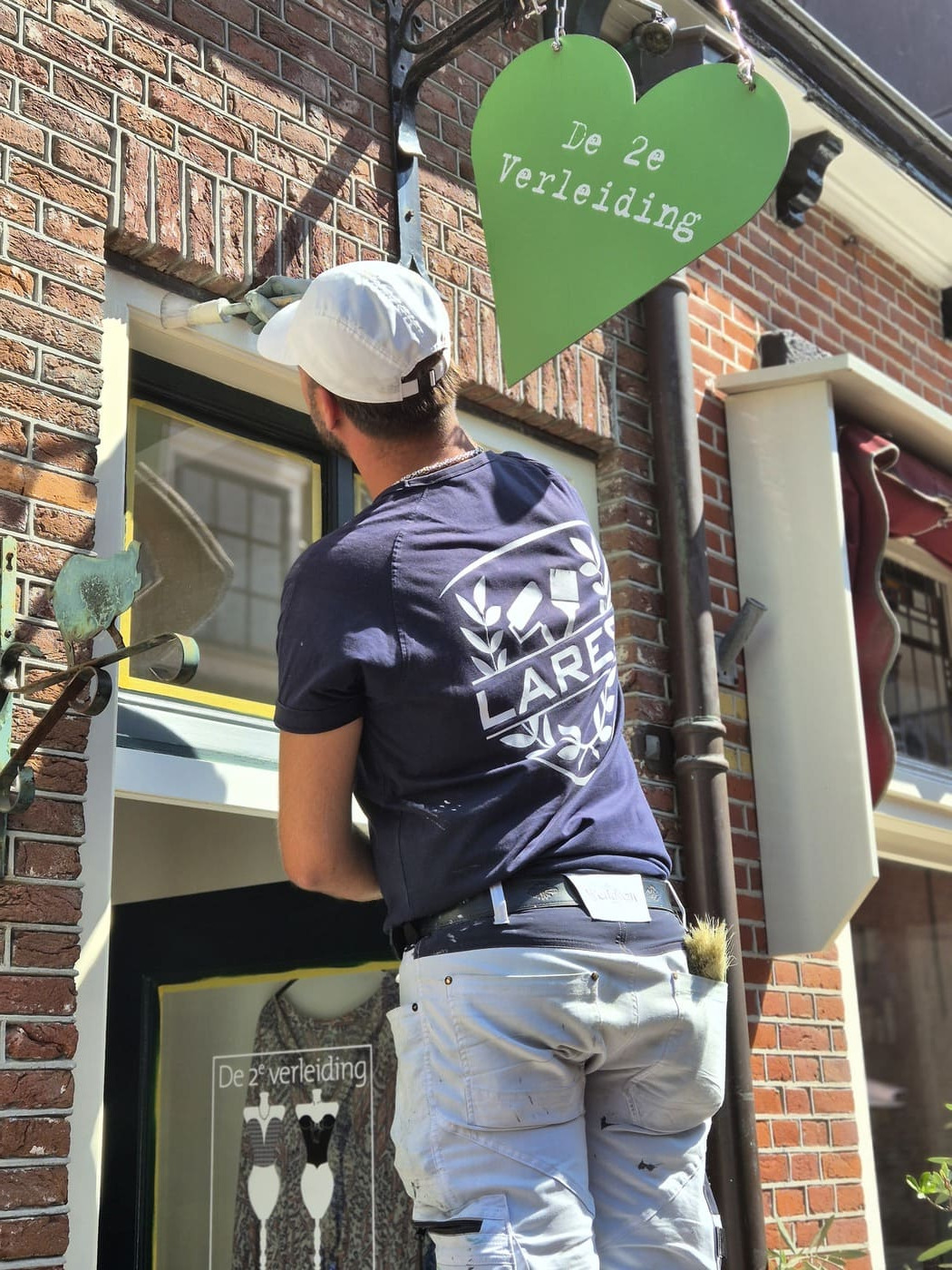 Voorbereiding buitenschilderwerk Voorburg