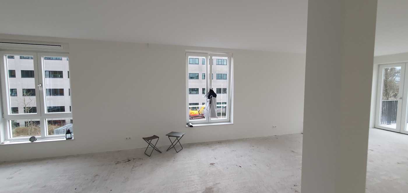 Licht renovlies eindresultaat