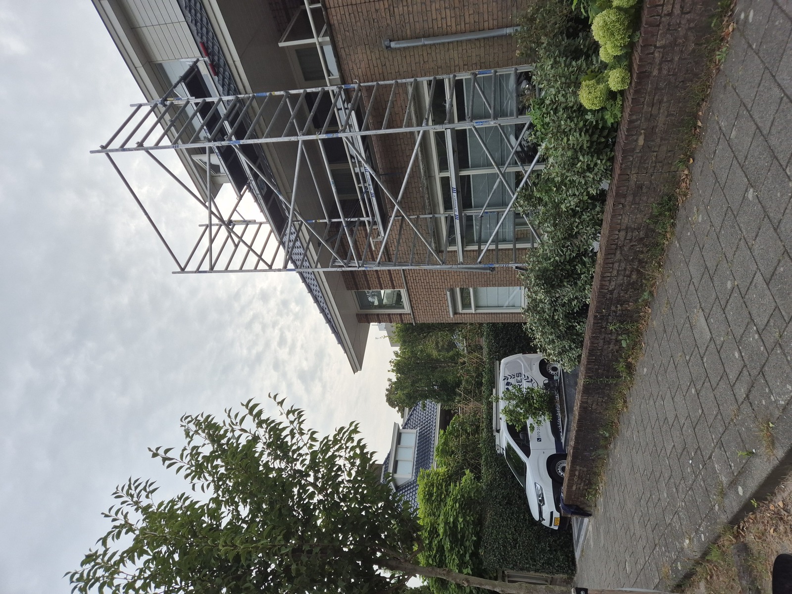 Voorbereiding buitenschilderwerk