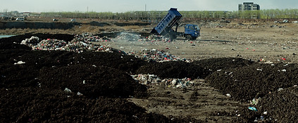 Wang Jiuliang Besieged by waste sludge dumping