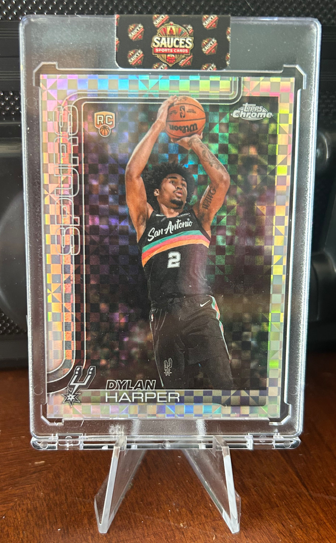 Dylan Harper - 2026 Topps Chrome Update Basketball X-Fractor